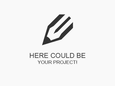 Here could be your project!